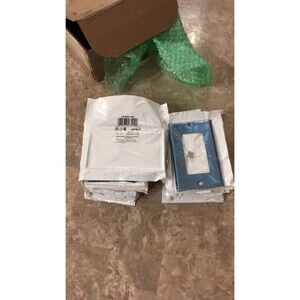 Decora Wallplate Stainless Steel, 1 Gang, Leviton 84401-40 - 6PK